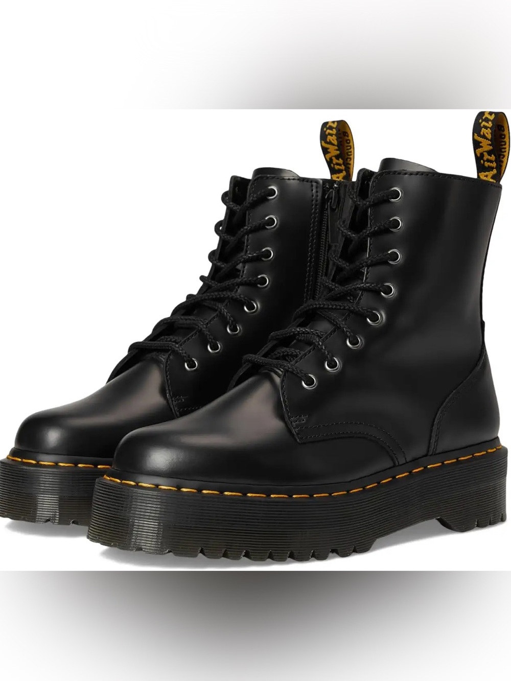 Dr Martens Jadon Leather Platform Boots